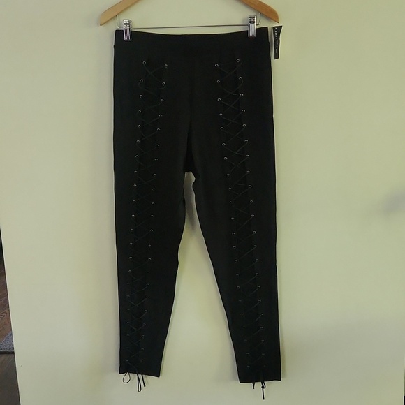 NWT Lace-up Pants - Picture 3 of 5